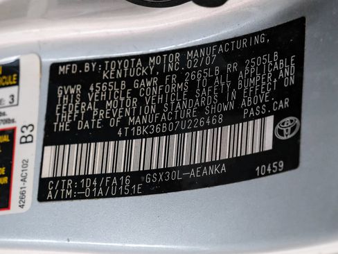 Used 2007 Toyota Avalon XL FWD image 48