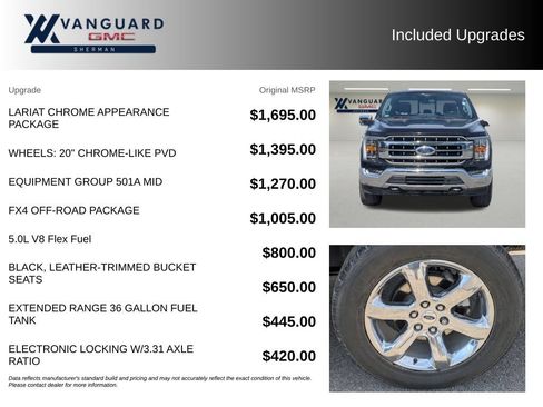 Used 2021 Ford F150 Lariat AWD/4WD image 9
