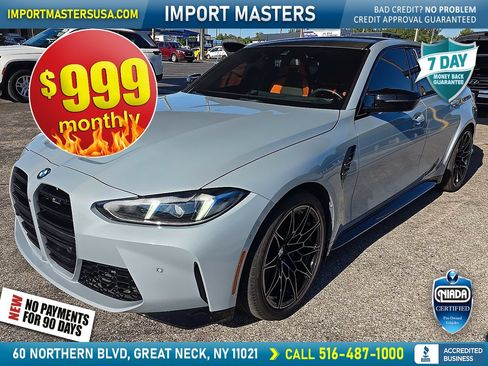 Used 2025 BMW M3 Competition w/ Executive Package RWD image 1