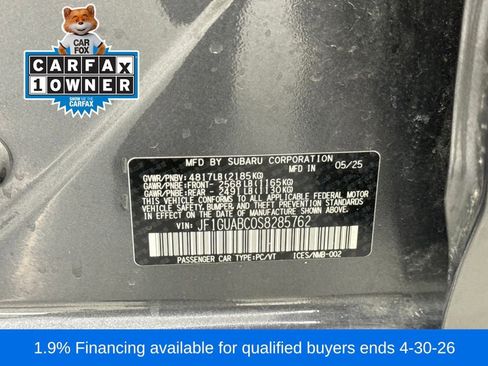 Certified 2025 Subaru Impreza 2.0i AWD/4WD image 25