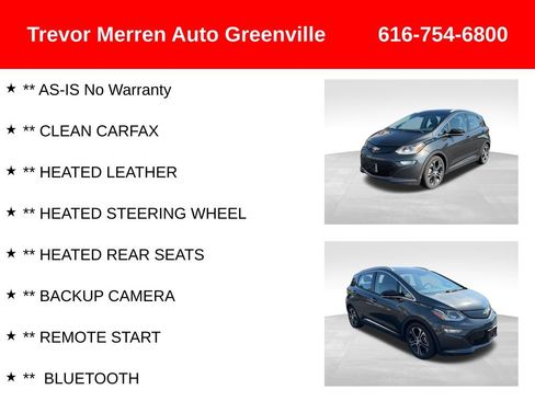 Used 2018 Chevrolet Bolt Premier w/ Driver Confidence II Package FWD image 8