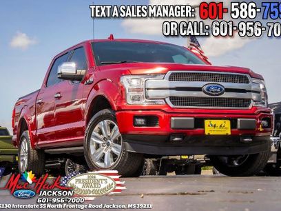 Certified 2019 Ford F150 Platinum w/ Equipment Group 701A Luxury