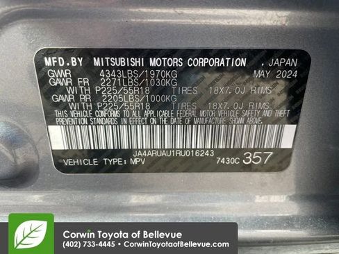 Used 2024 Mitsubishi Outlander Sport ES image 23