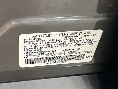 Used 2023 INFINITI Q50 Luxe w/ Cargo Package RWD image 31