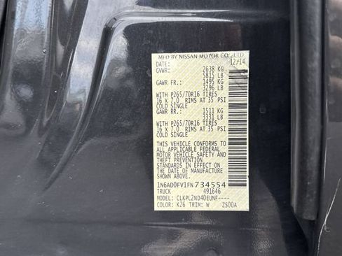 Used 2015 Nissan Frontier SV w/ SV Value Truck Package image 27