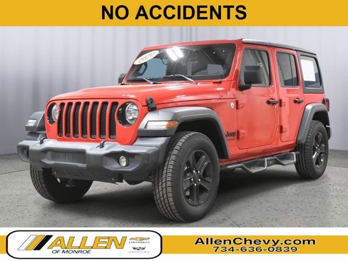 Used 2020 Jeep Wrangler Unlimited Sport AWD/4WD image 1