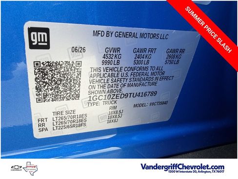 New 2026 Chevrolet Silverado EV LT w/ Plus Package AWD/4WD image 28