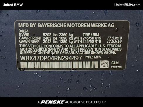 Used 2024 BMW X3 sDrive30i w/ Convenience Package w/ZPA image 15