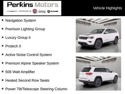Used 2020 Jeep Grand Cherokee Limited w/ Luxury Group II AWD/4WD image 15