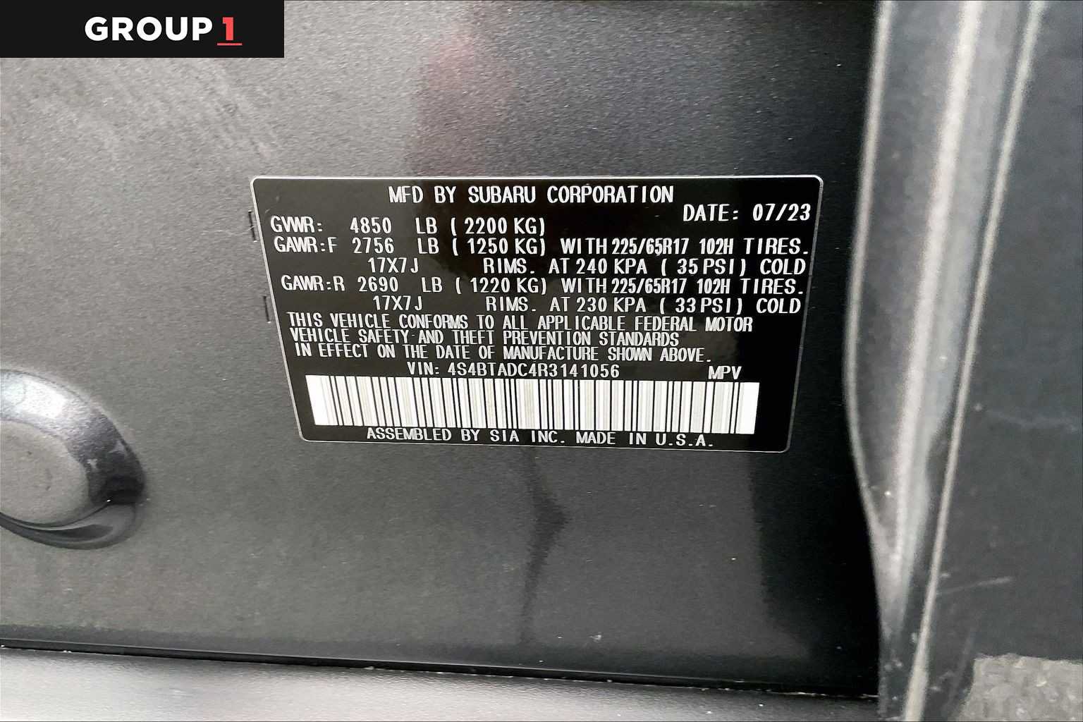Certified 2024 Subaru Outback Premium AWD/4WD image 36