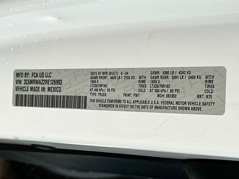 Used 2024 RAM ProMaster 3500 w/ Delivery Van Package image 36