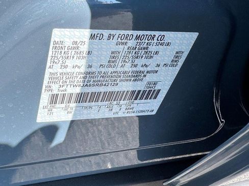 New 2025 Ford Maverick XLT w/ Black Appearance Package image 16