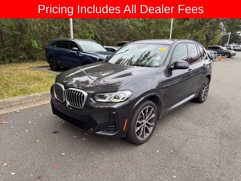 Used 2022 BMW X3 xDrive30i w/ M Sport Package 2 AWD/4WD image 3
