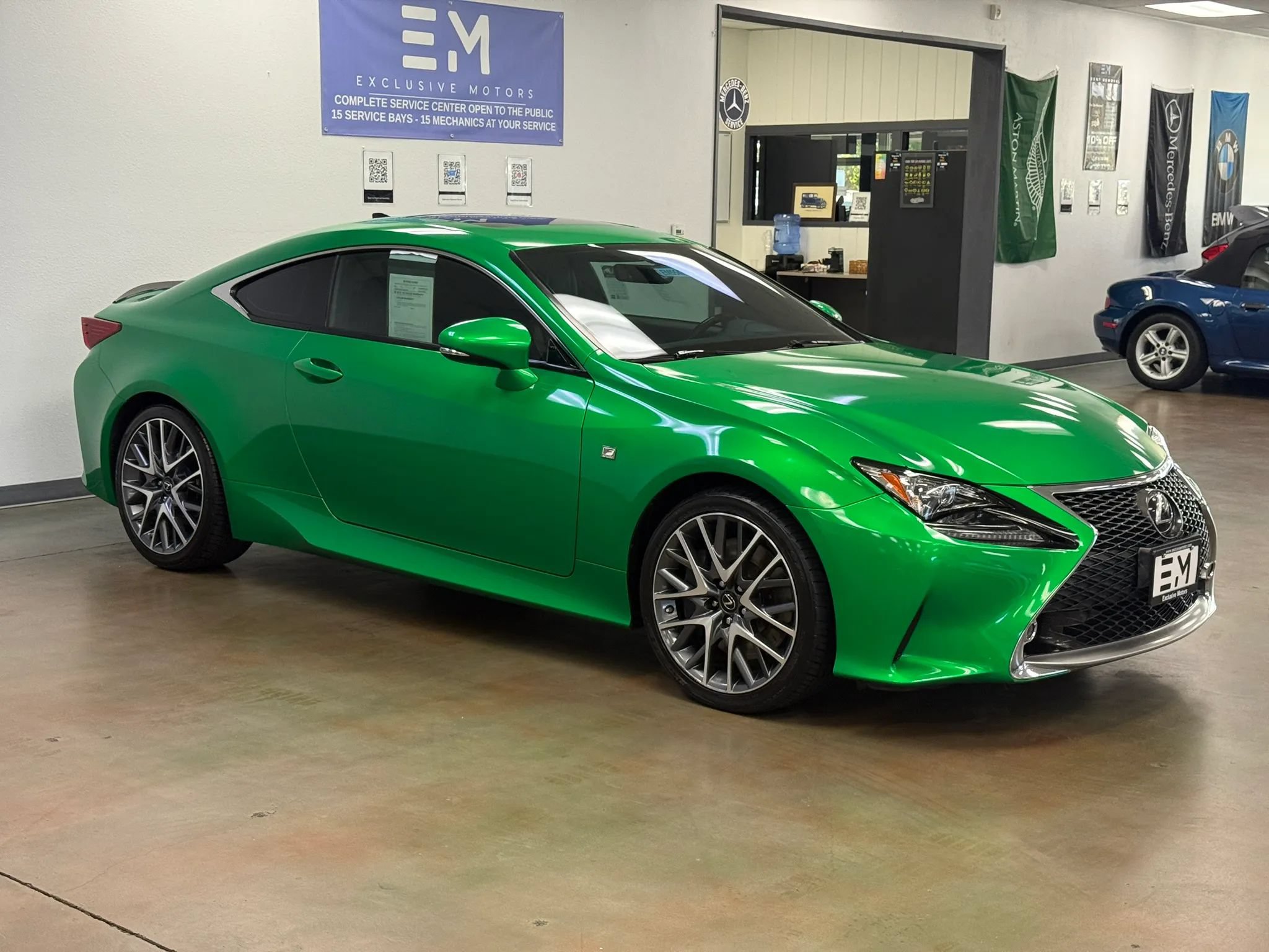 Used 2015 Lexus RC 350 w/ F Sport w/Summer Tires RWD image 2