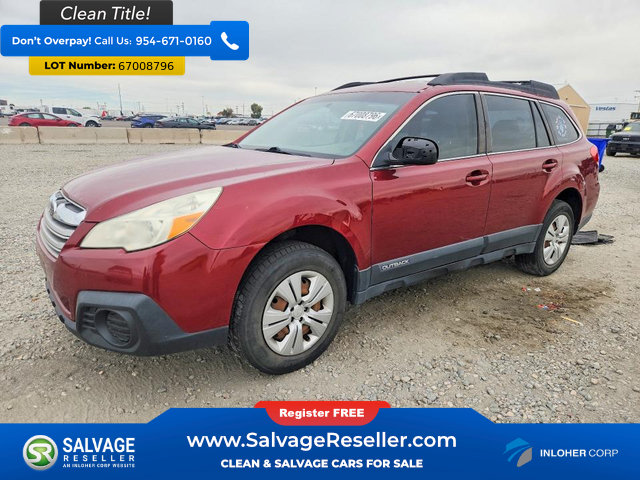 Used 2013 Subaru Outback 2.5i AWD/4WD image 1