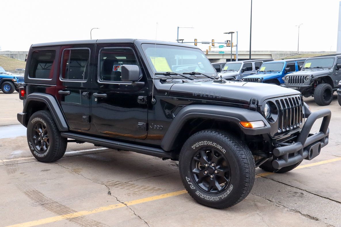 Used 2021 Jeep Wrangler Unlimited Sport AWD/4WD image 4