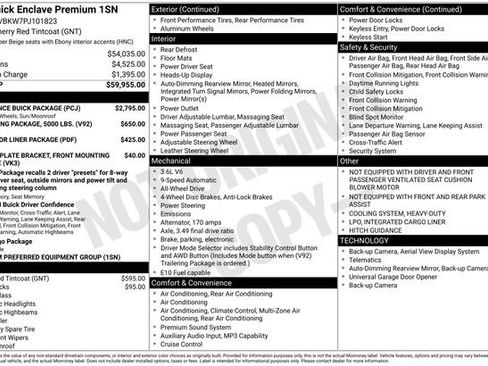 Used 2023 Buick Enclave Premium w/ Experience Buick Package image 15