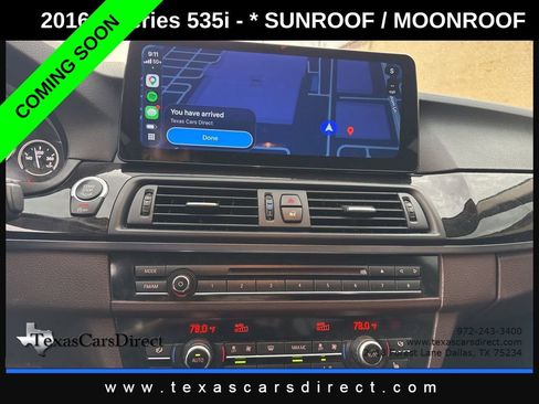 Used 2016 BMW 535i Sedan image 8