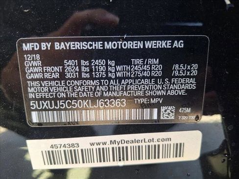 Used 2019 BMW X4 M40i w/ Parking Assistance Package image 21