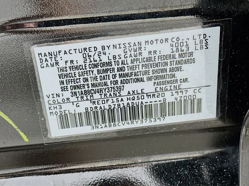 Used 2024 Nissan Sentra SV image 12