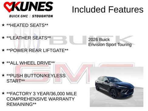 New 2026 Buick Envision Sport Touring AWD/4WD image 3