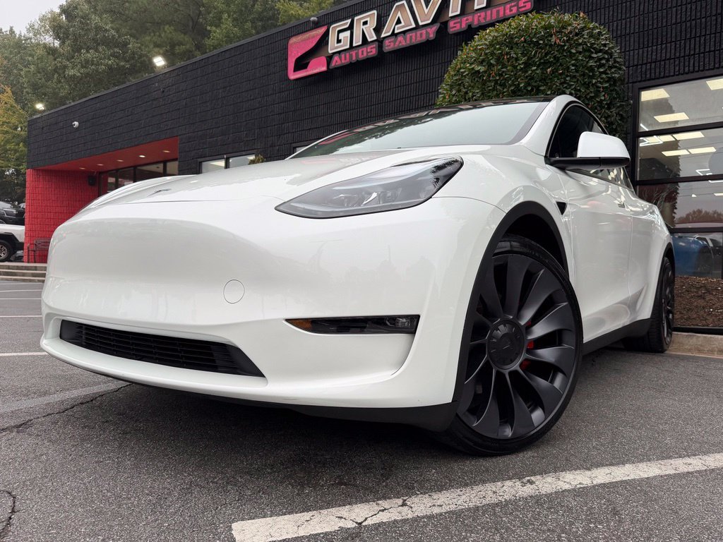 Used 2023 Tesla Model Y Long Range AWD/4WD image 2