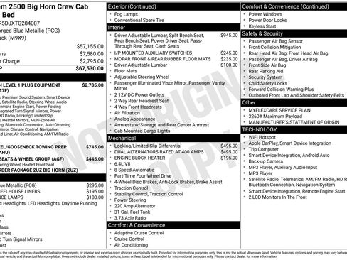 New 2026 RAM 2500 Big Horn AWD/4WD image 15
