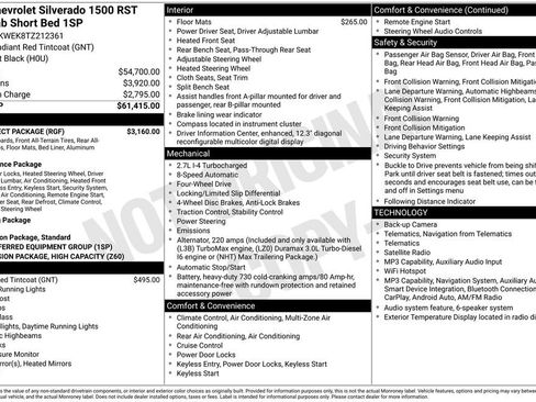 Used 2026 Chevrolet Silverado 1500 RST w/ RST Select Package AWD/4WD image 22