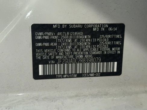 Used 2024 Subaru Crosstrek 2.0i Premium AWD/4WD image 32