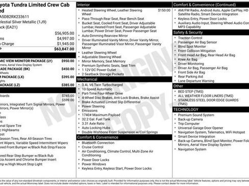 Used 2024 Toyota Tundra Limited AWD/4WD image 11