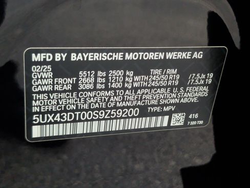 Used 2025 BMW X4 M40i AWD/4WD image 41