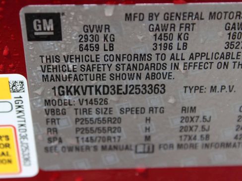 Used 2014 GMC Acadia Denali AWD/4WD image 12