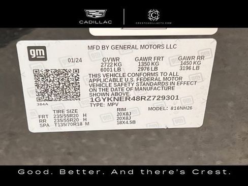 Certified 2024 Cadillac XT5 Premium Luxury w/ Platinum Package FWD image 33