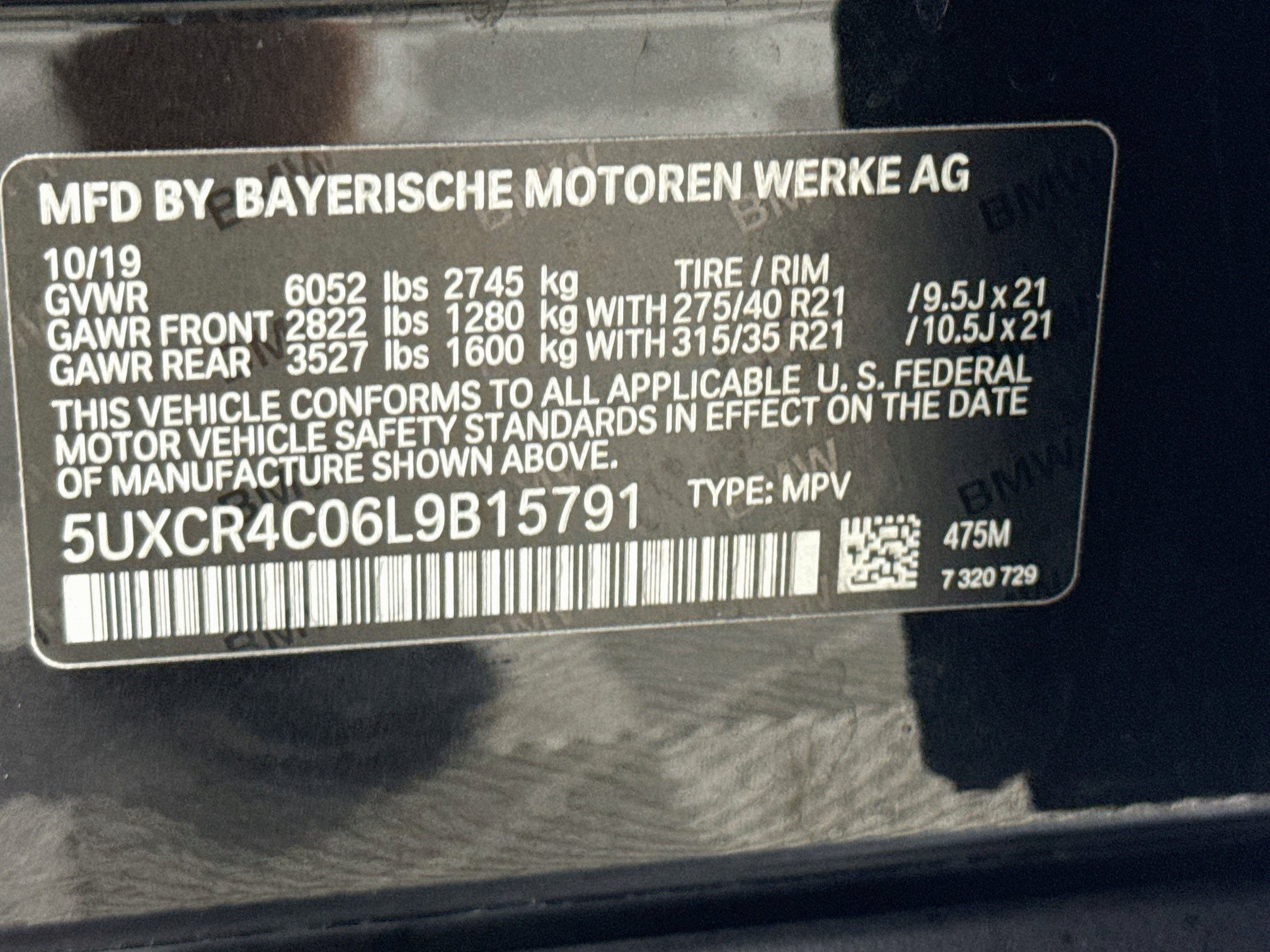 Used 2020 BMW X5 sDrive40i w/ Luxury Seating Package RWD image 40