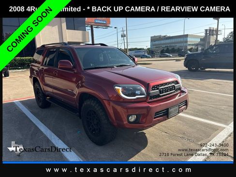 Used 2008 Toyota 4Runner Limited AWD/4WD image 2
