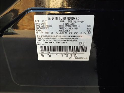 Used 2021 Lincoln Nautilus Reserve image 20