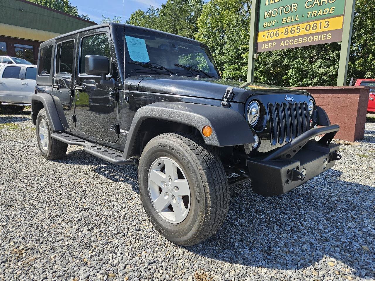 Used 2017 Jeep Wrangler Unlimited Sport w/ Quick Order Package 24S AWD/4WD image 3