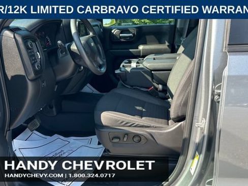Certified 2023 Chevrolet Silverado 1500 Custom w/ LPO, Dark Essentials Package AWD/4WD image 14