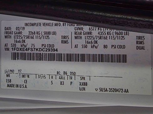Used 2019 Ford E-450 and Econoline 450 Super Duty image 31