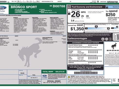 Used 2022 Ford Bronco Sport Big Bend image 6