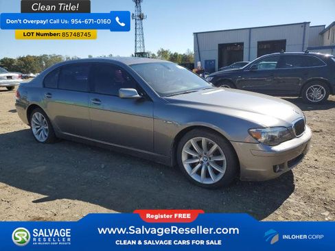 Used 2007 BMW 750Li RWD image 5
