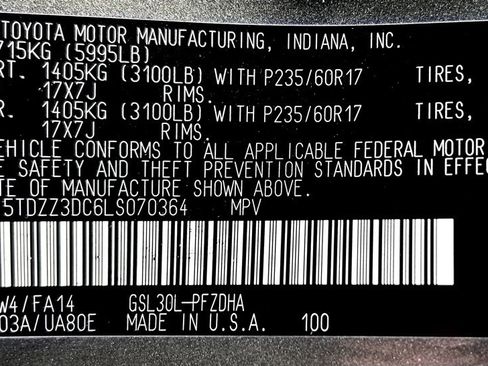 Certified 2020 Toyota Sienna L image 25