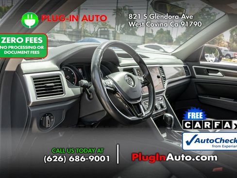 Used 2019 Volkswagen Atlas SE w/ Panoramic Sunroof Package FWD image 4