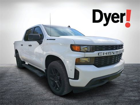 Used 2021 Chevrolet Silverado 1500 Custom w/ LPO, Blackout Package image 1