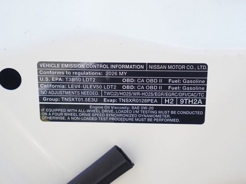 New 2026 Nissan Rogue SV AWD/4WD image 25