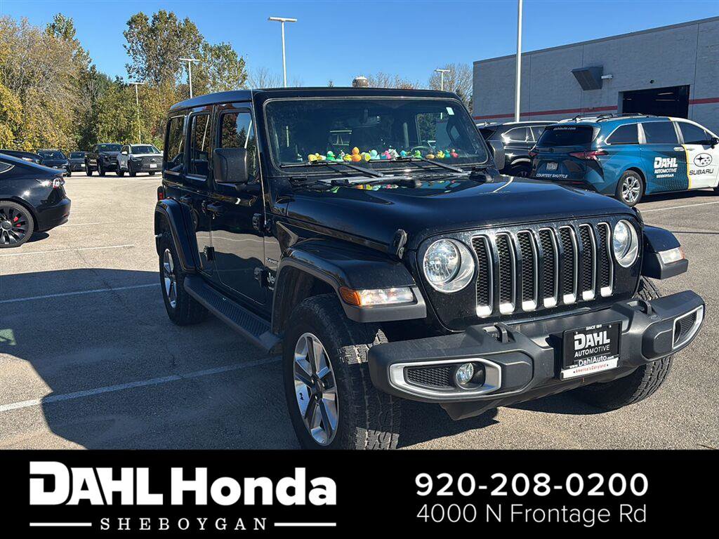 Used 2019 Jeep Wrangler Unlimited Sahara AWD/4WD image 1