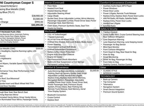 Certified 2025 MINI Cooper Countryman S AWD/4WD image 9