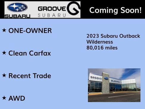 Used 2023 Subaru Outback Wilderness image 2