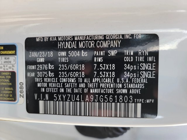 Used 2018 Hyundai Santa Fe Sport 2.0T FWD image 29