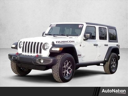 Used 2021 Jeep Wrangler Unlimited Rubicon AWD/4WD image 1
